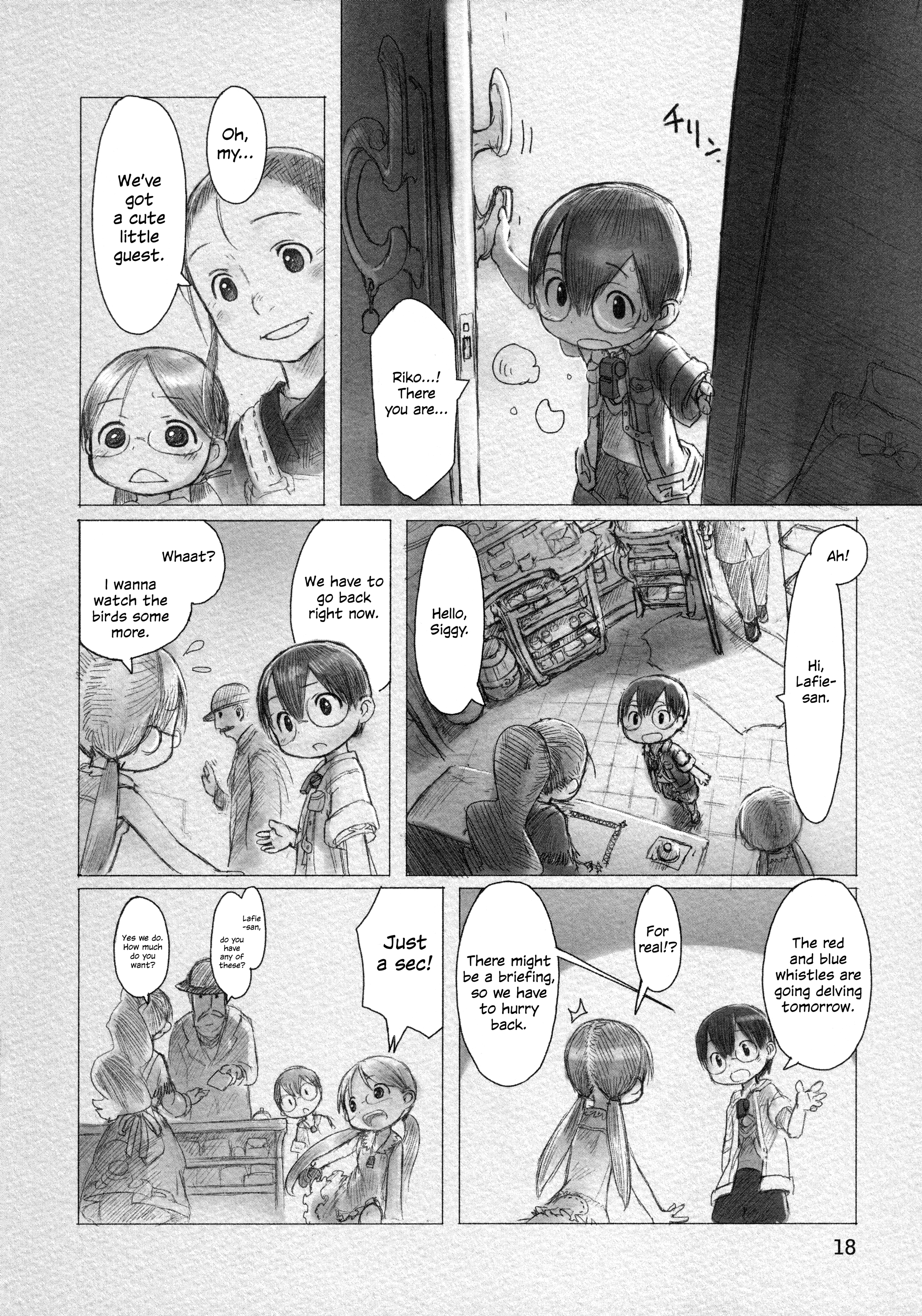 Made in Abyss, Chapter 1.2 image 01
